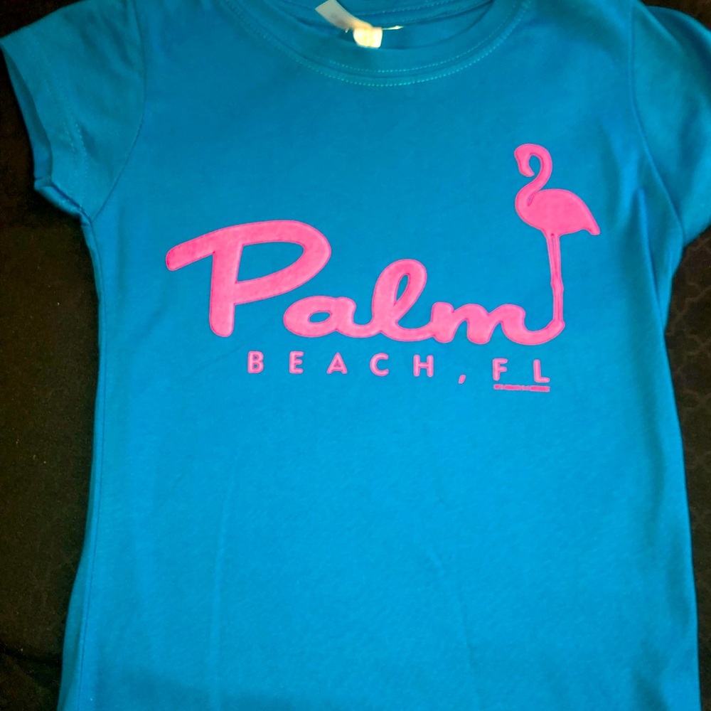 Girl’s Sz 7/8 Palm Beach Shirt NWOT
